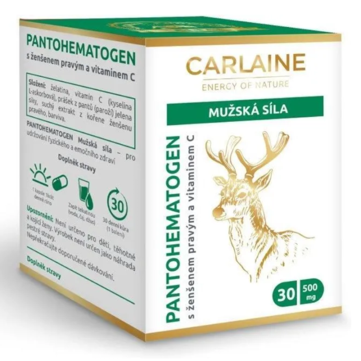 Pantohematogen z żeń-szeniem 30 kaps – energia i koncentracja